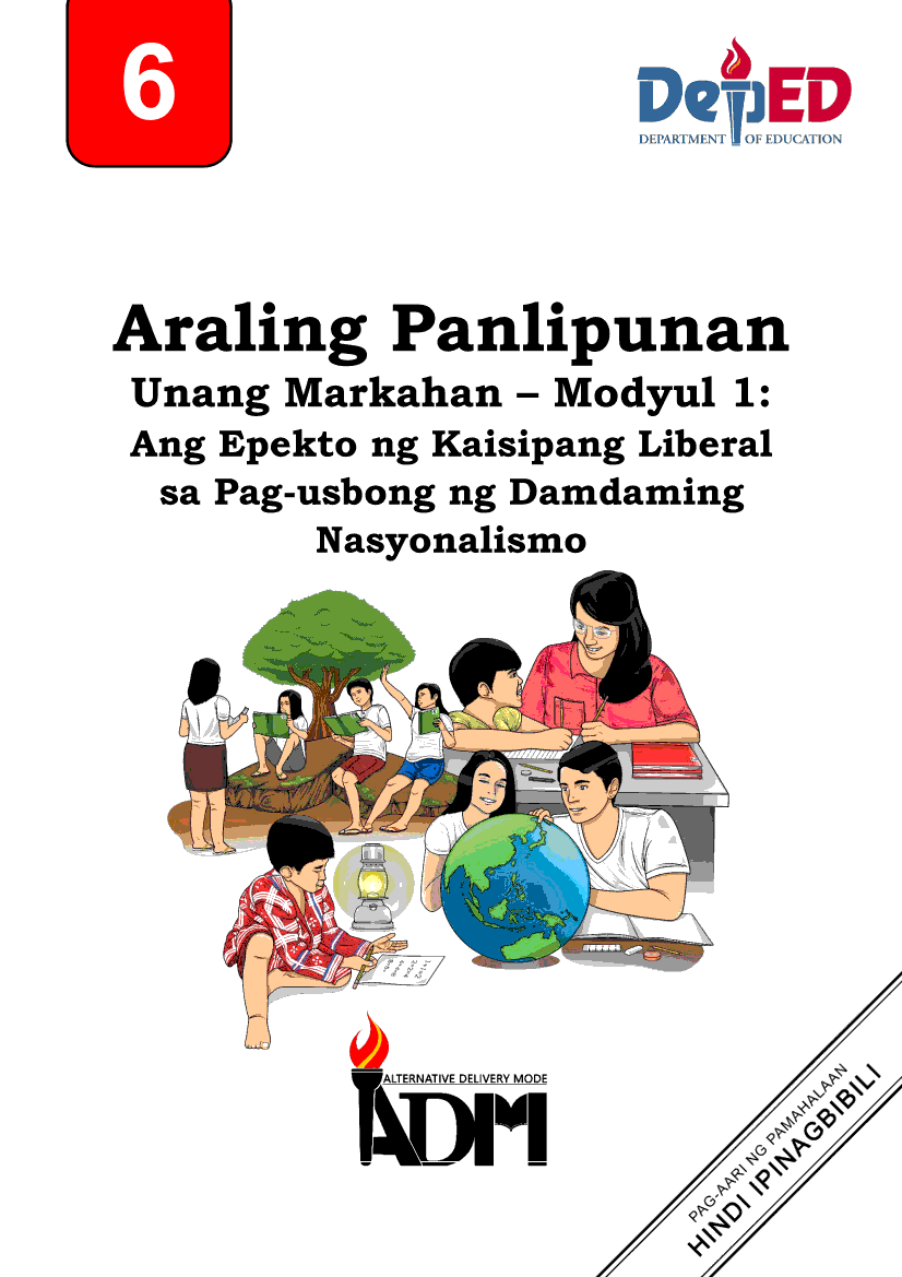 Ang Nasyonalismo Ay Ang Pagbabago Ng Damdaming Makabayan