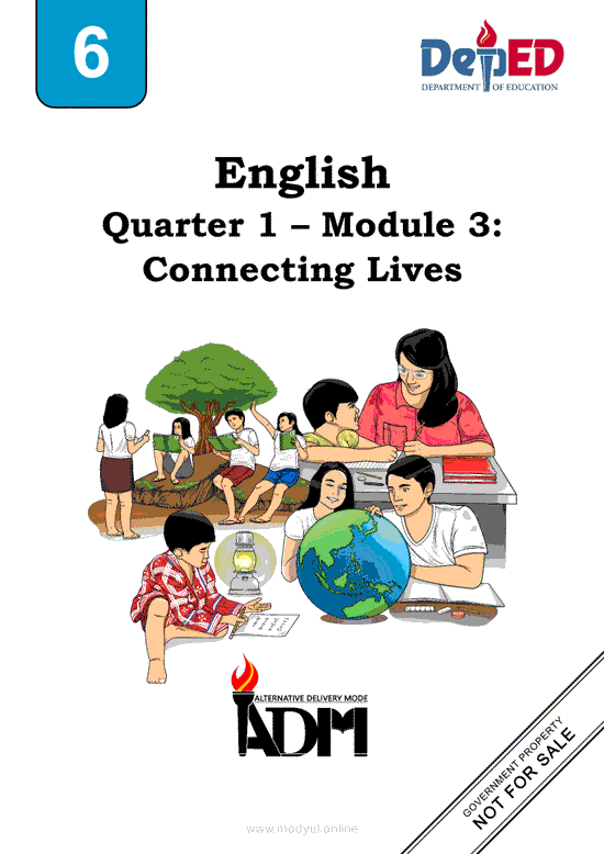 English 6 Module 3: Connecting Lives