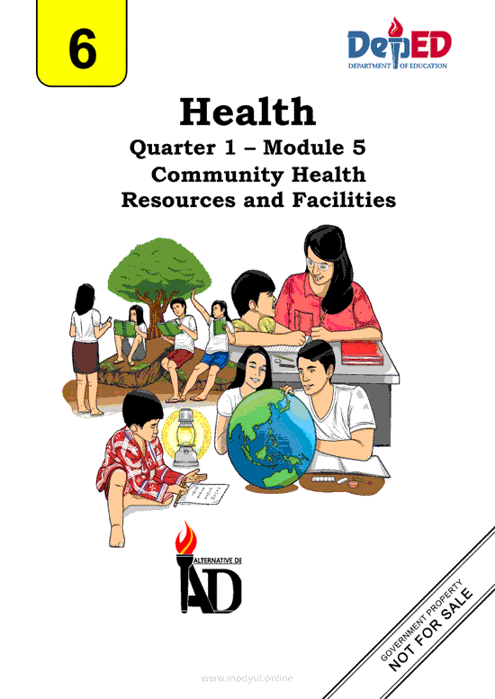 Health 6 Module 5 Community Health Resources and Facilities