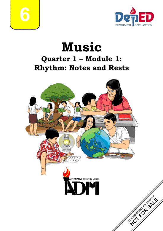 Music 6 Module 1: Rhythm: Notes and Rests