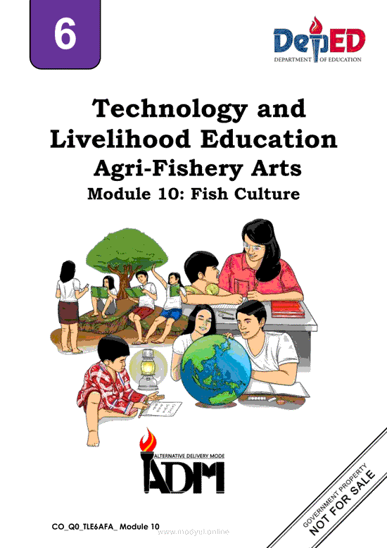 TLE 6 Agri-Fishery Arts Module 10: Fish Culture