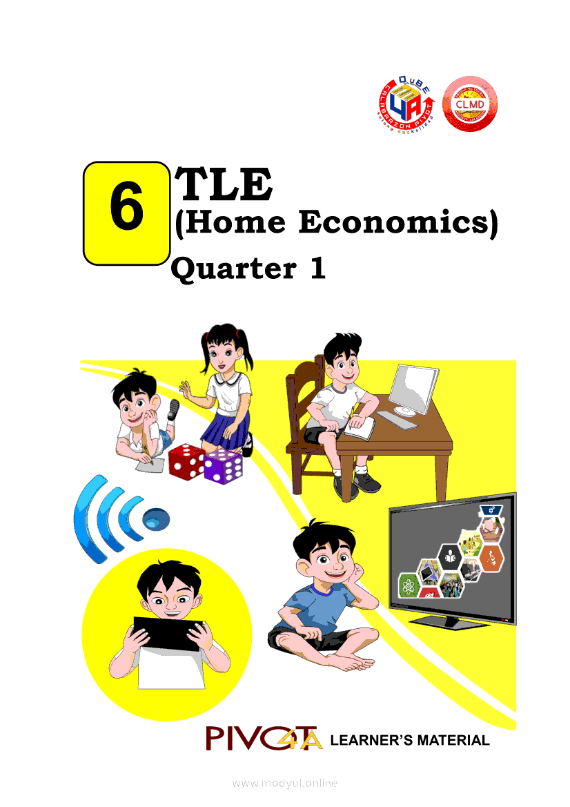 powerpoint presentation in home economics grade 6